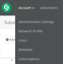 To find a datafeed, go to account and then subscriptions